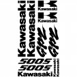 Pegatinas Kawasaki GPZ 500s