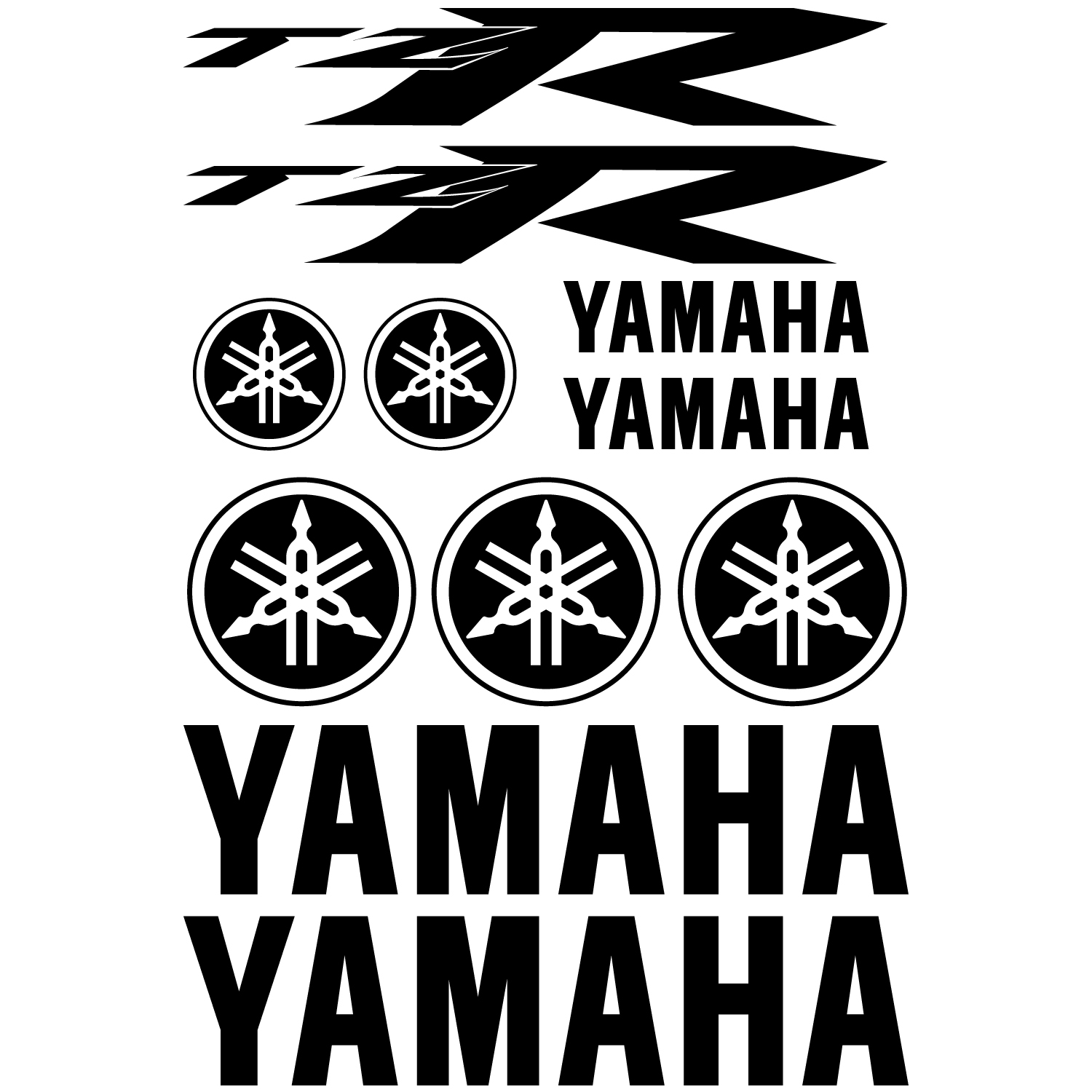 Pegatinas yamaha TZR 3MA stickers kit decals calcas adhesivos moto vinilos 