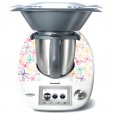 Adhesivo para Thermomix TM 5 ronda de mariposa