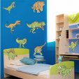 Kit Vinilo decorativo infantil 10 dinosaurios