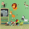 Kit Vinilo decorativo infantil 6 animales