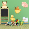 Kit Vinilo decorativo infantil animales