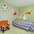 Kit Vinilo decorativo infantil espacio planetas