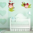 Kit Vinilo decorativo infantil mono amoureux