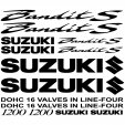 Pegatinas Suzuki 1200 bandit S
