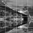 vinilo azulejos puente de Nueva york