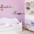 Vinilo infantil aves