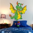 Vinilo infantil dragón