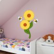 Vinilo infantil floral