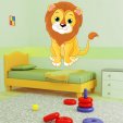 Vinilo infantil leon