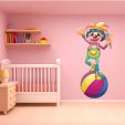 Vinilo infantil payaso