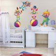 Vinilo infantil payaso