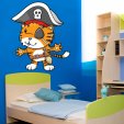 Vinilo infantil pirata