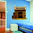 Vinilo infantil saloon