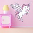 Vinilo infantil unicornio