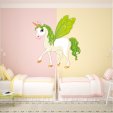 Vinilo infantil unicornio