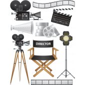 Kit Vinilo decorativo cine