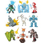 Kit Vinilo decorativo infantil 9 robots