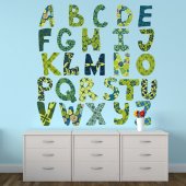 Kit Vinilo decorativo infantil alfabeto