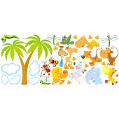 Kit Vinilo decorativo infantil animales