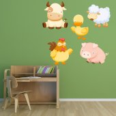 Kit Vinilo decorativo infantil animales