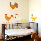 Kit Vinilo decorativo infantil animales