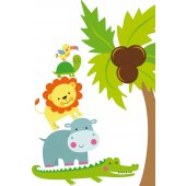 Kit Vinilo decorativo infantil animales