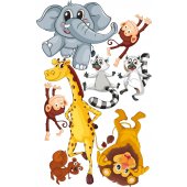 Kit Vinilo decorativo infantil circo