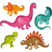 Kit Vinilo decorativo infantil dinosaurios