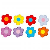 Kit Vinilo decorativo infantil flores