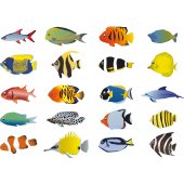 Kit Vinilo decorativo infantil pescado