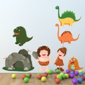 Kit Vinilo decorativo infantil prehistórico