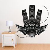 Vinilo decorativo altavoz