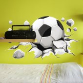 Vinilo decorativo balón de fútbol