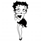 Vinilo decorativo Betty Boop