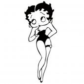 Vinilo decorativo Betty Boop