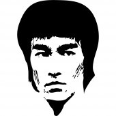 Vinilo decorativo Bruce Lee