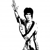 Vinilo decorativo Bruce Lee