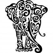 Vinilo decorativo elefante