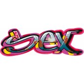 Vinilo decorativo graffiti sex