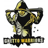 Vinilo decorativo guetto warriors