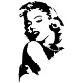 Vinilo decorativo Marilyn Monroe