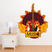 Vinilo decorativo musica