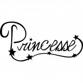 Vinilo decorativo princesse