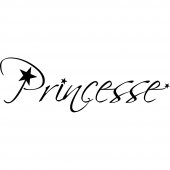 Vinilo decorativo princesse