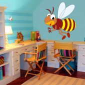 Vinilo infantil abeja