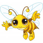 Vinilo infantil abeja