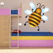 Vinilo infantil abeja