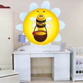 Vinilo infantil abeja