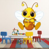 Vinilo infantil abeja